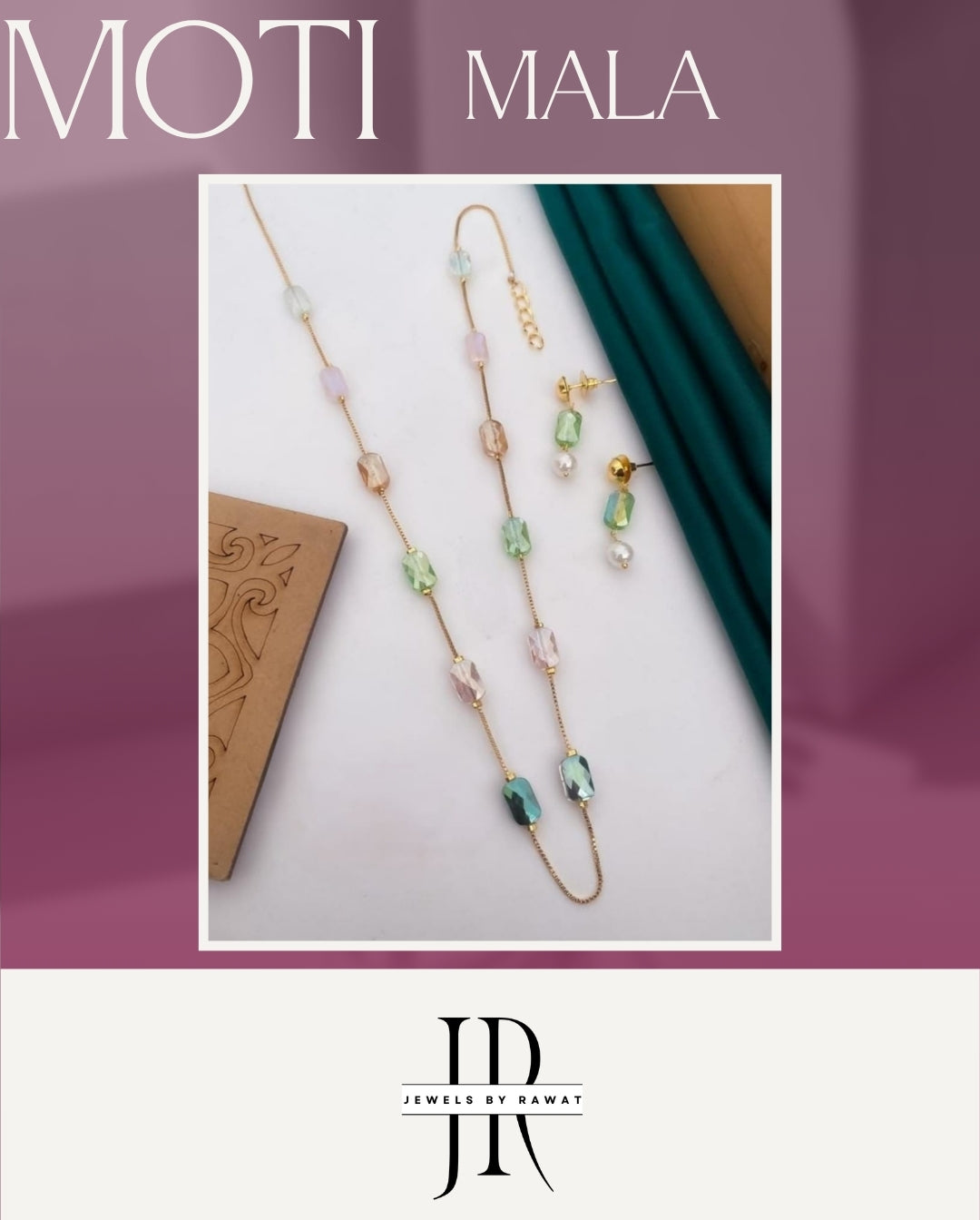 Fancy High Gold Moti Mala
