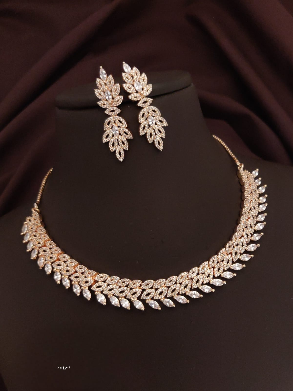 Rose Gold Designer Necklace