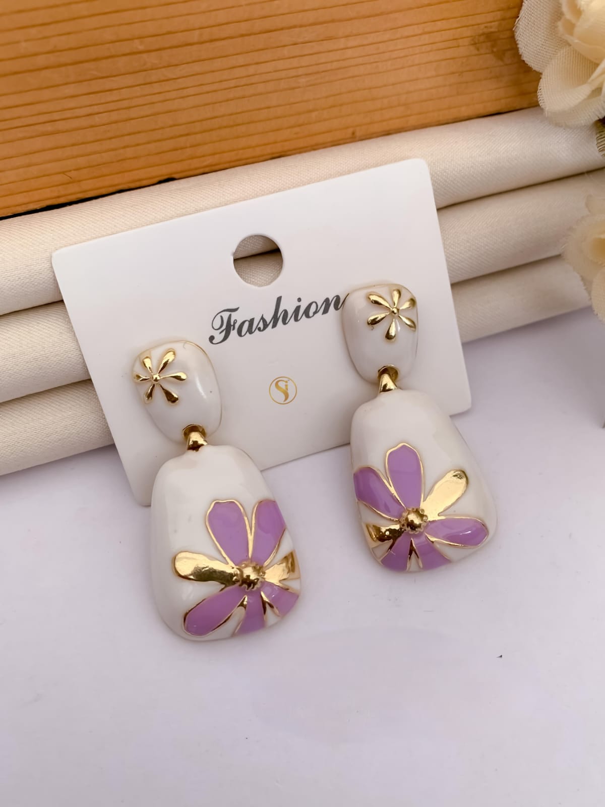 Fancy High Gold Earrings