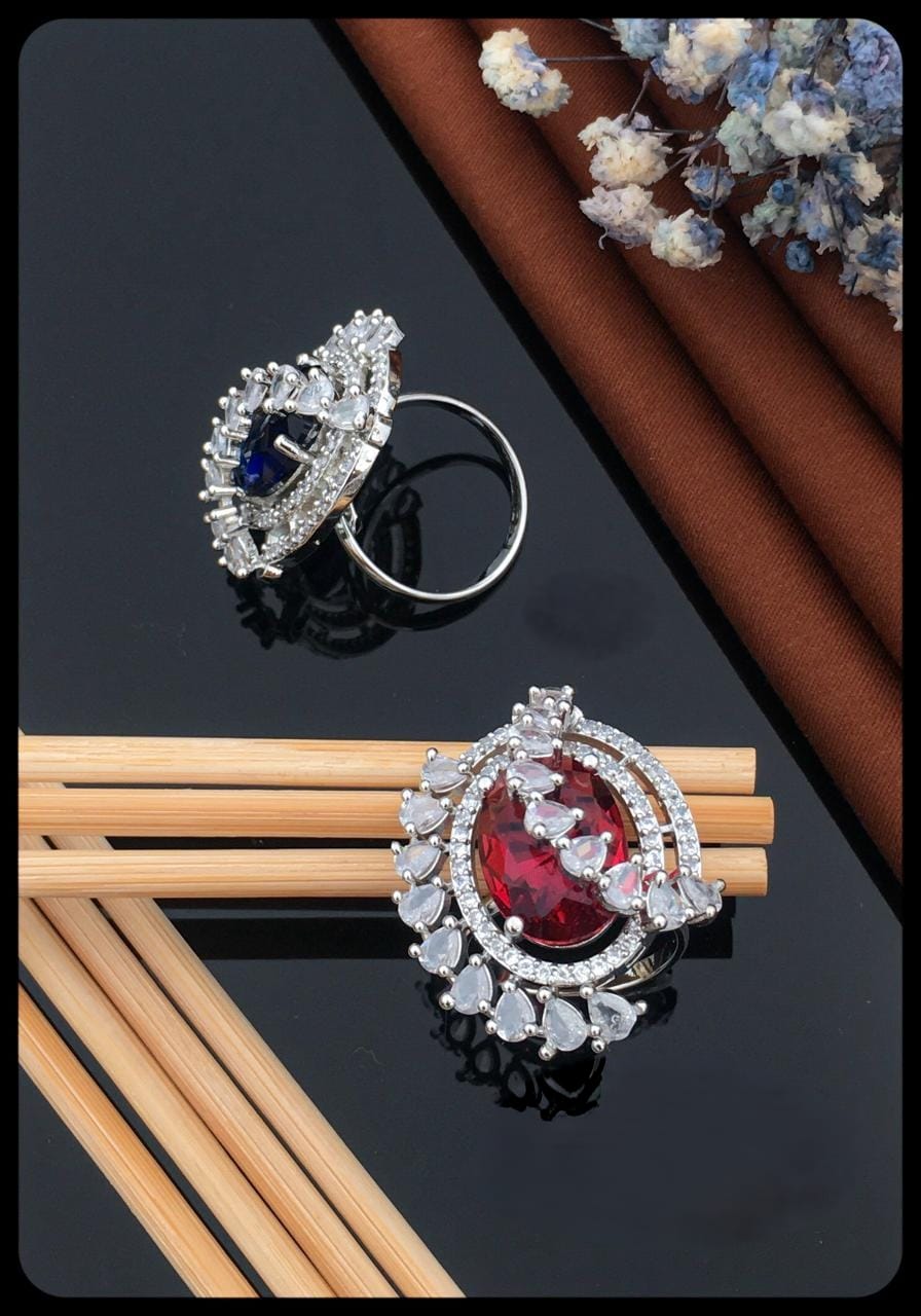 Diamond Silver Ring